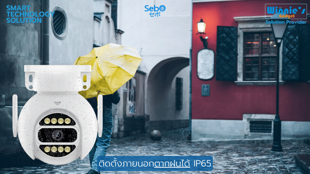 กล้องวงจรปิดไวไฟ SebO PROMAX Gen5 Lite 