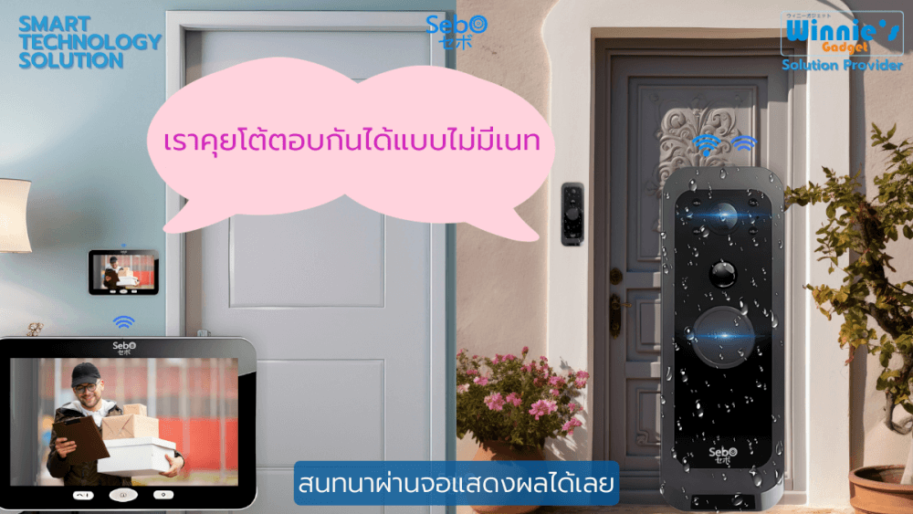 สมาร์ทกริ่งไร้สาย SEBO รุ่น BERU GEN3 (พร้อมหน้าจอภายใน 5 นิ้ว)_2