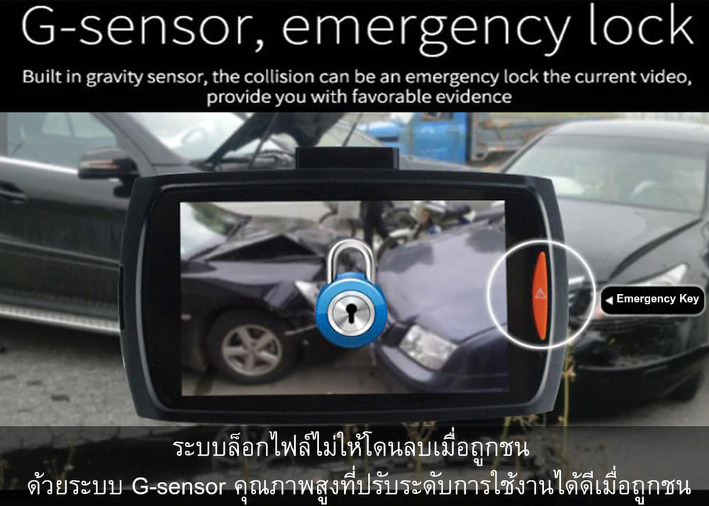 กล้องติดรถยนต์ เฉพาะกล้องหน้า VANGO F10