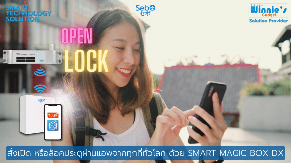 กลอนประตูสมาร์ทดิจิตอลล็อค SebO JIDOOR D7-X