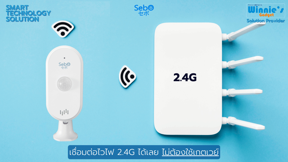 สมาร์ทกันขโมยตรวจคนผ่าน SebO IZANAGI ALARM