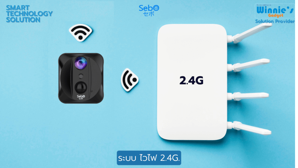 กล้องวงจรปิด SEBO CHIBI PROMAX WIFI กล้องจิ๋ว พกพาข้างนอกได้_7