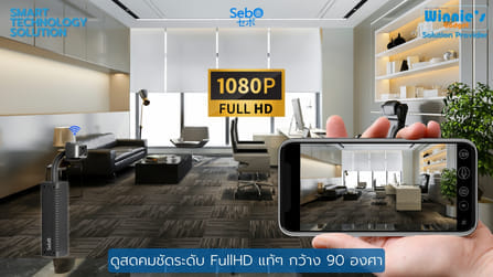 กล้องวงจรปิดไร้สาย SebO CHIBI SPY FLIP_1