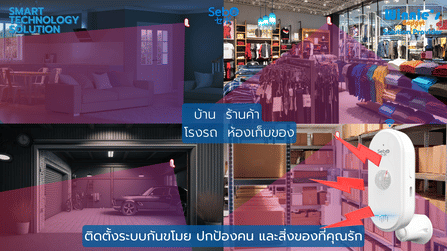 สมาร์ทกันขโมยตรวจคนผ่าน SebO IZANAGI ALARM_3