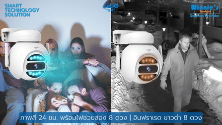 กล้องวงจรปิดไวไฟ SebO PROMAX Gen5 Lite _10