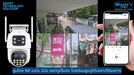 กล้องวงจรปิดไวไฟ SebO PROMAX Gen5 DUO2_3