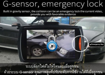 กล้องติดรถยนต์ เฉพาะกล้องหน้า VANGO F10_6