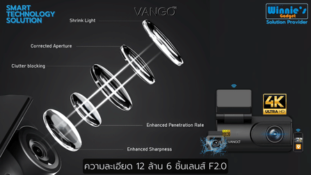 กล้องติดรถยนต์ VANGO H30 GEN2 สีดำ_7