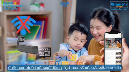 กล้องวงจรปิดไร้สาย SebO CHIBI SPY FLIP_9