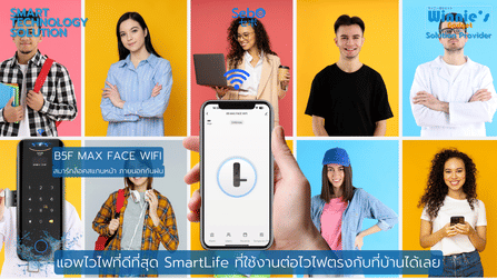 กลอนประตูสมาร์ทดิจิตอลล็อคค SebO JIDOOR B5 MAX FACE WIFI_1