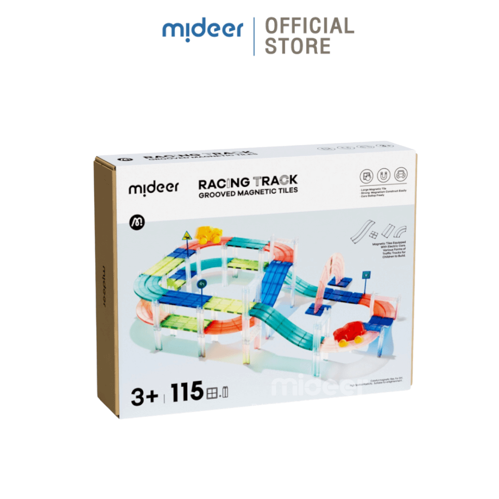 แม่เหล็กตัวต่อสีรุ้งMIDEER MD6395 RACING_0