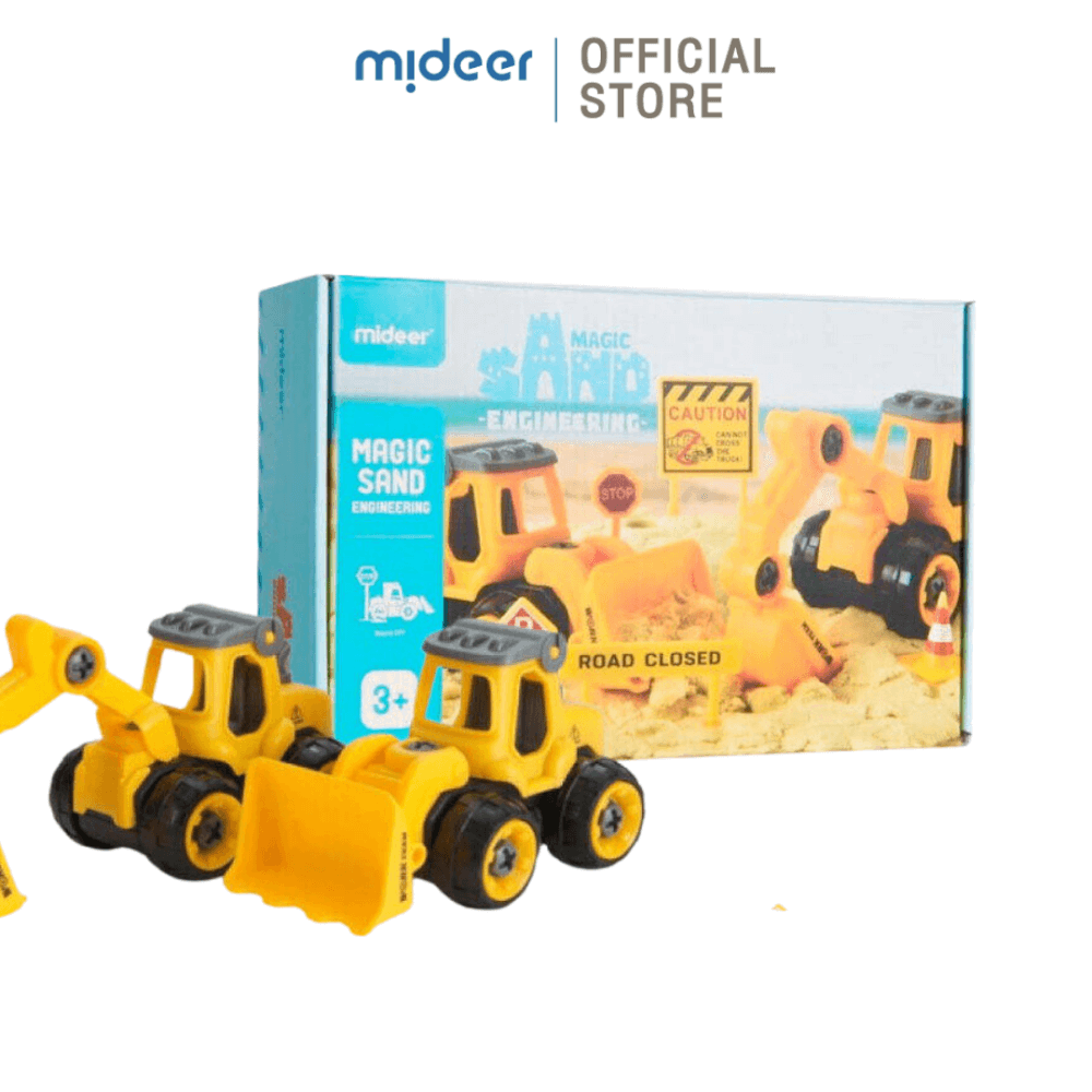 ชุดเล่นทรายและ รถแทรกเตอร์ MIDEER MD4188_0
