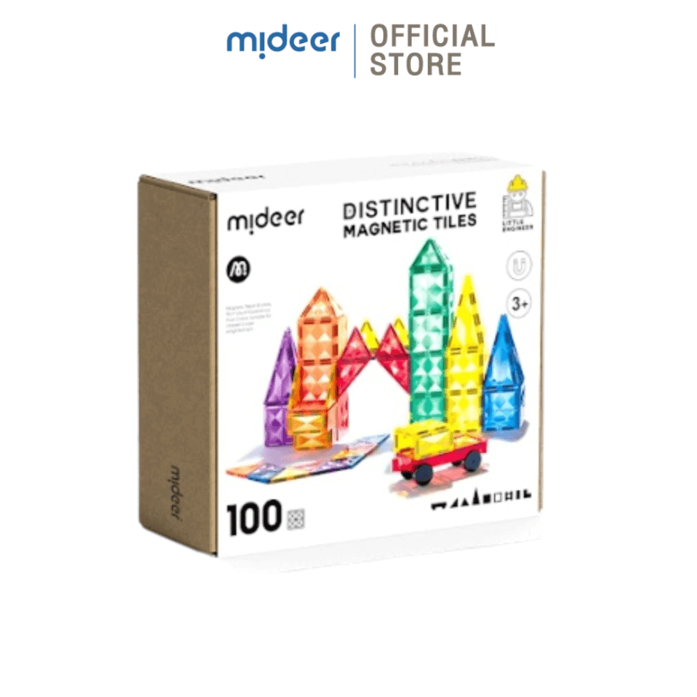แม่เหล็กตัวต่อสีรุ้ง MIDEER CT1223 100P_0
