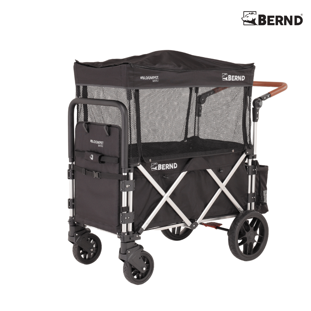 รถเข็นสัตว์เลี้ยง BERND BLOOM PET MINI MK.2 - สีดำ_0