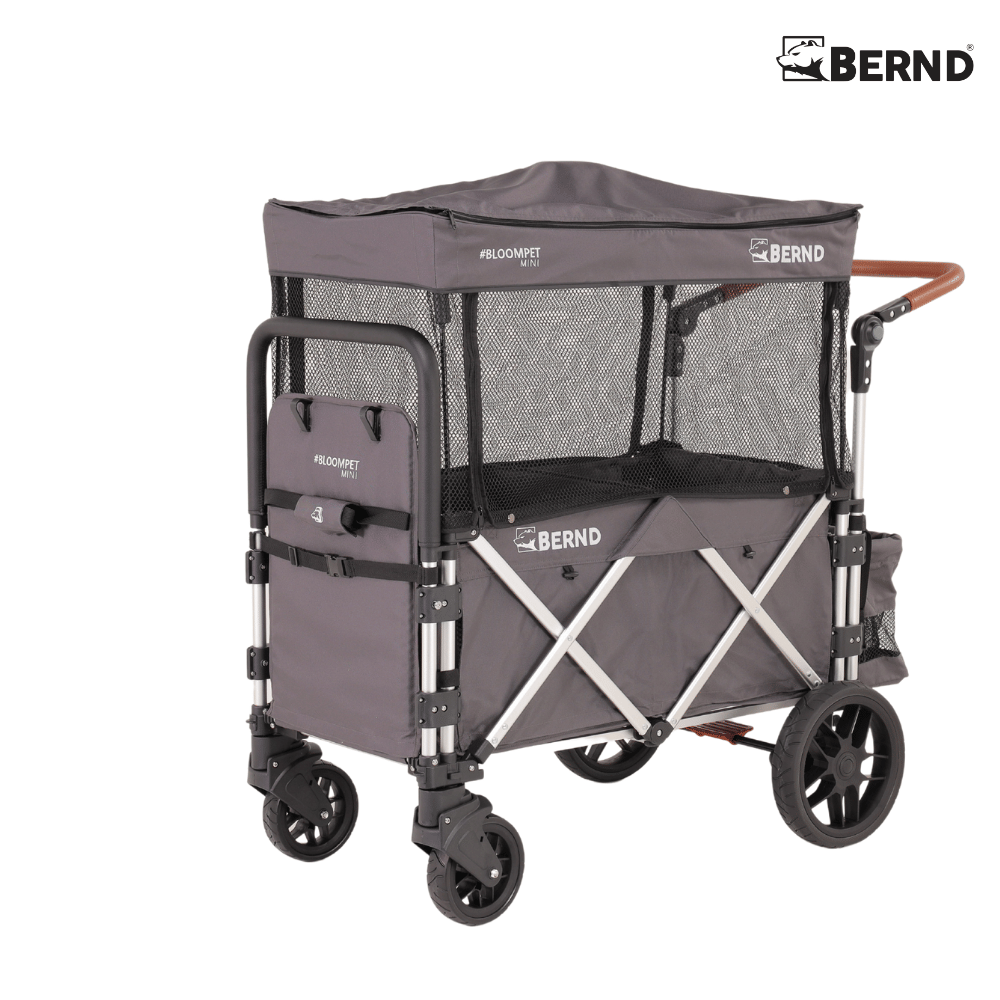 รถเข็นสัตว์เลี้ยง BERND BLOOM PET MINI MK.2 - สีเทา_0