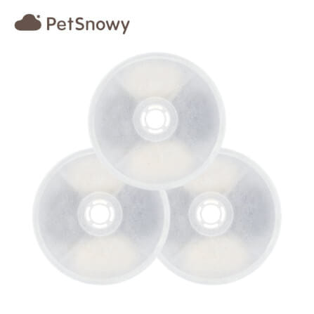 แผ่นกรองน้ำพุอัตโนมัติของ PetSnowy (3 pcs./Pack)_0