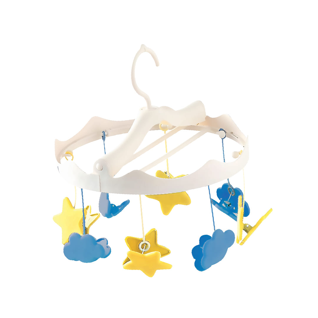 ที่ตากผ้า พร้อมตัวหนีบ SAKER รุ่น SAKER0203-ST ลาย STAR_0
