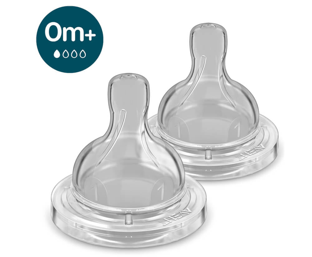 จุกนม PHILIPS AVENT SCY761/02 COLIC 0-1M