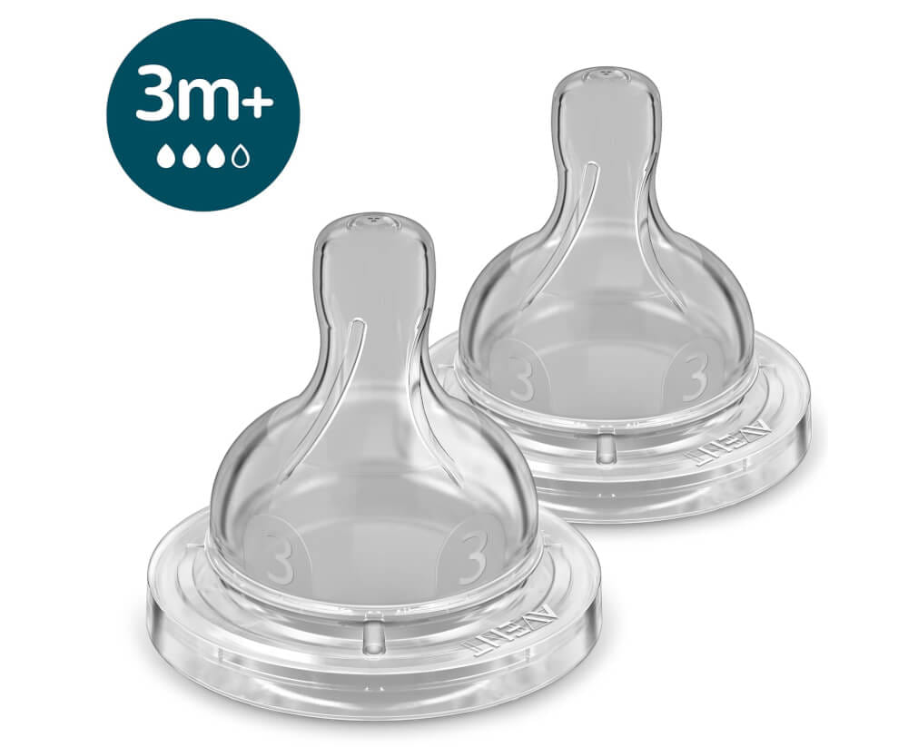 จุกนม PHILIPS AVENT SCY763/02 คลาสสิค3-6M