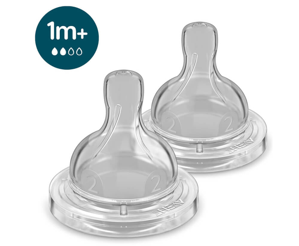 จุกนม PHILIPS AVENT SCY762/02 COLIC 1-3M
