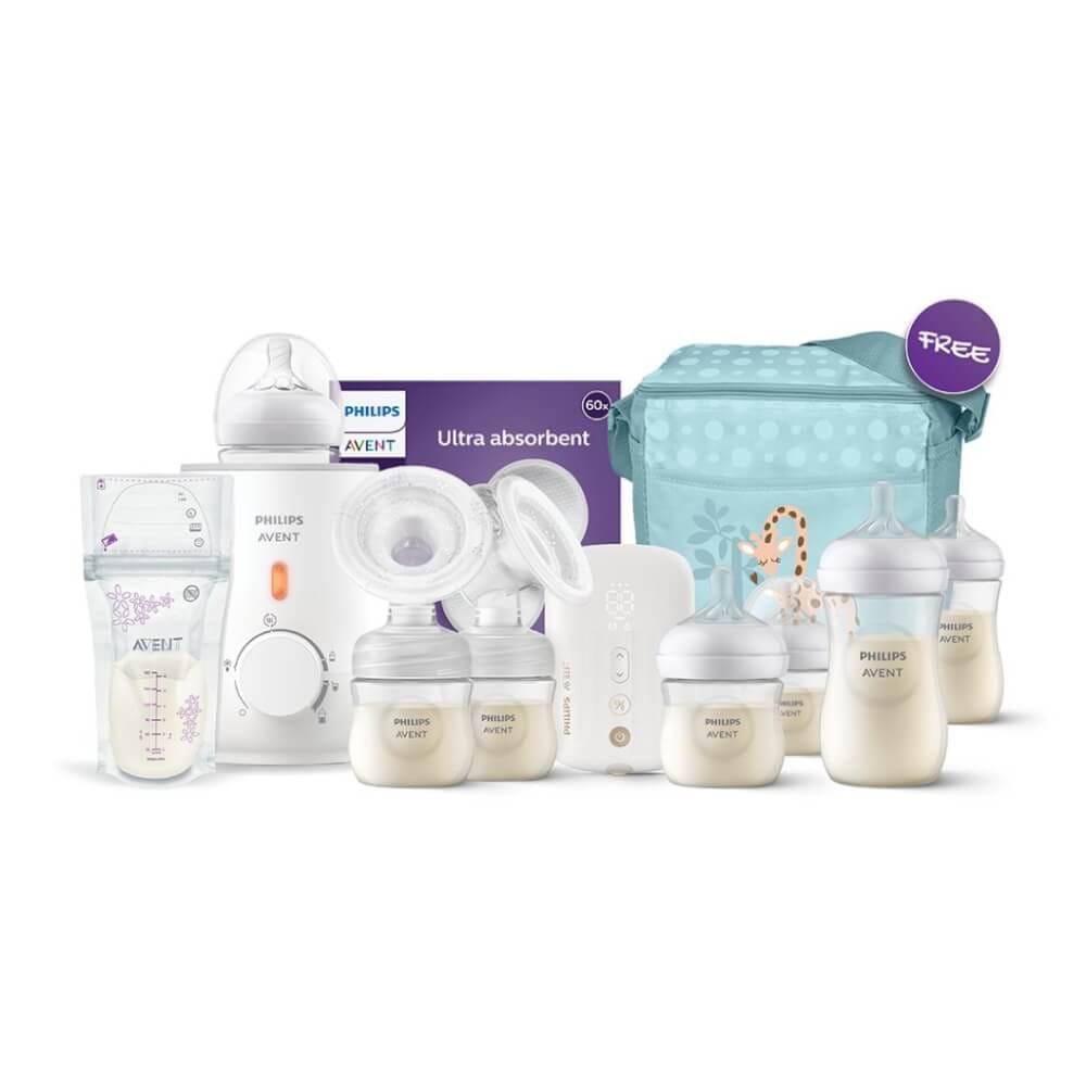 เซตปั๊มนมคุณแม่มือใหม่ PHILIPS AVENT  AVENT180