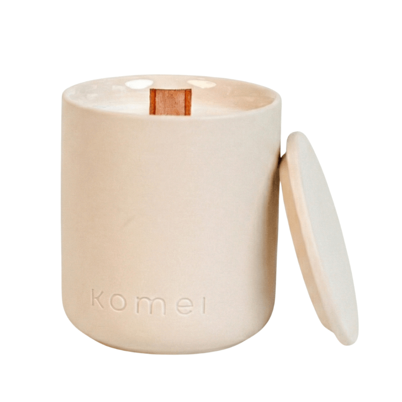เทียนหอม KOMEI 200 กรัม กลิ่น CRÈME BRULEE_0