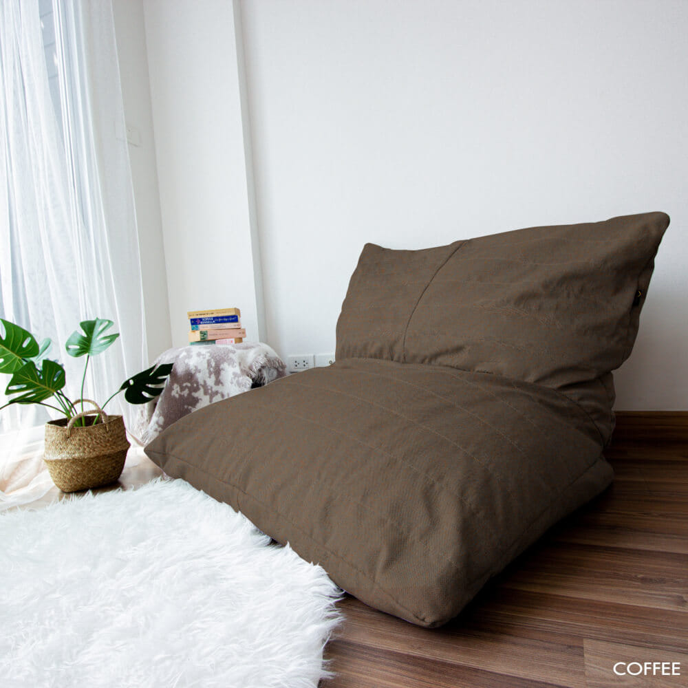 บีนแบค RENITA HOME รุ่น CANBERRA (สีน้ำตาลเข้ม A1-24) 100x100ซม._8