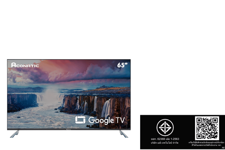 แอลอีดี ทีวี 65 นิ้ว ACONATIC GOOGLE ทีวี 4K 65US700AN (รับประกัน 3 ปี)