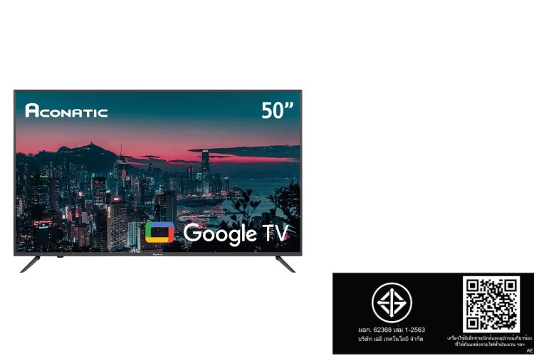 แอลอีดี ทีวี 50 นิ้ว ACONATIC 50US500AN  GOOGLE TV (รับประกัน 3 ปี)_7