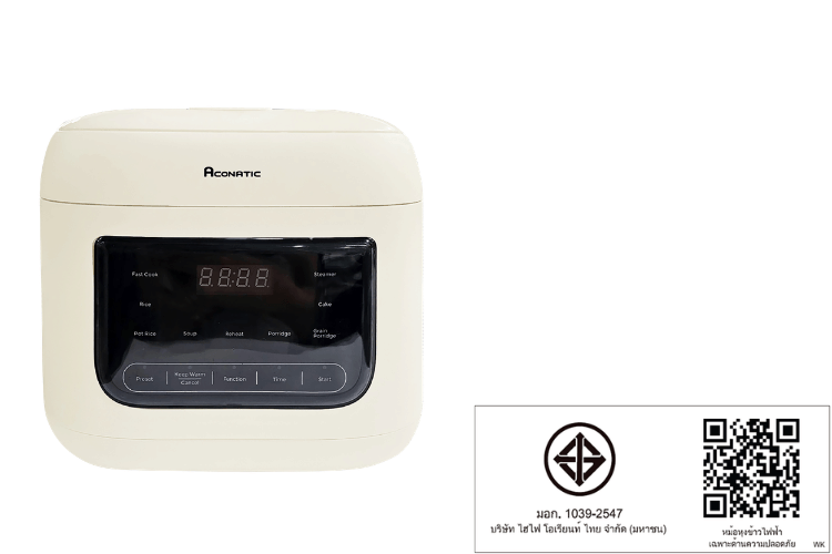 หม้อหุงข้าว DIGITAL ACONATIC รุ่น AN-RCC1223 ขนาด 1.2 ลิตร_7