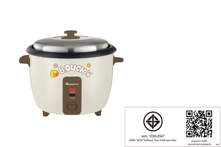 หม้อหุงข้าว MANUAL ACONATIC รุ่น AN-RCC1015 ขนาด 1 ลิตร_3