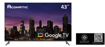 แอลอีดี ทีวี 43 นิ้ว ACONATIC 43HS701AN GOOGLE ทีวี HD  (รับประกัน 3 ปี)_6