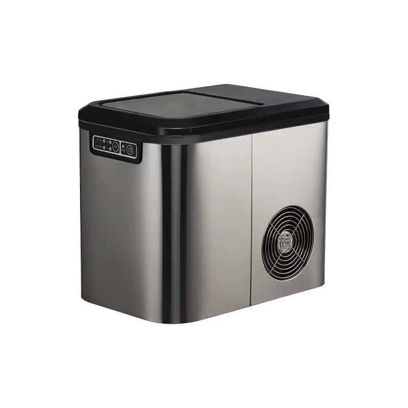 เครื่องทำน้ำแข็งอัตโนมัติ ACONATIC รุ่น AN-ICM2201 ความจุ 2.2 ลิตร สีเทา_0