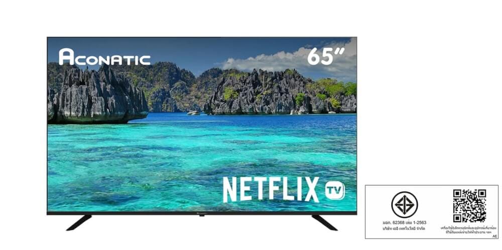 แอลอีดีทีวี 65 นิ้ว ACONATIC 4K HDR NETFLIX 5.3  65US410AN รับประกัน 3ปี_4