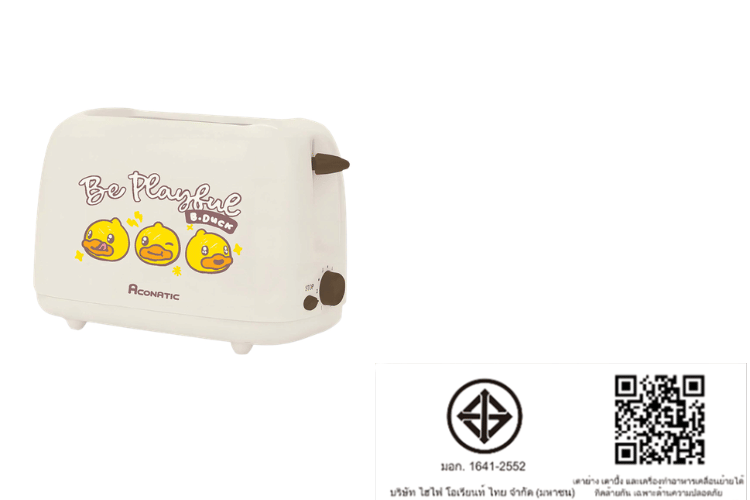 เครื่องปิ้งขนมปัง  ACONATIC รุ่น AN-TT7540 สี ครีม_5