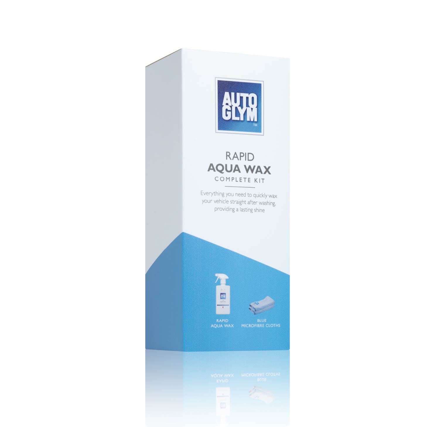 สเปรย์แว็กซ์เคลือบเงาแบบเร่งด่วน AUTOGLYM RAPID AQUA WAX COMPLETE KIT 500 มล.  (แพ็คเกจใหม่!!)_2