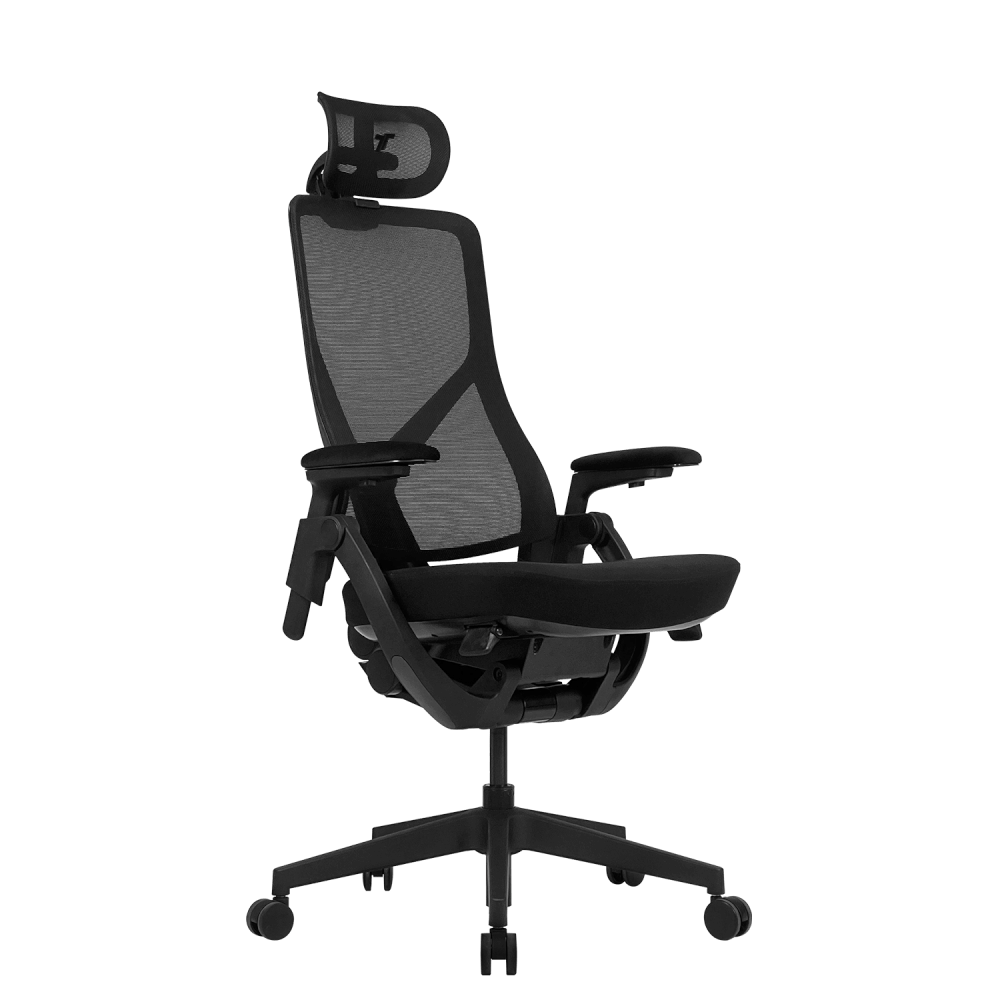 เก้าอี้ทำงาน TTRacing Aeroflex ผ้าตาข่าย Ergochair - Graphite Black_0