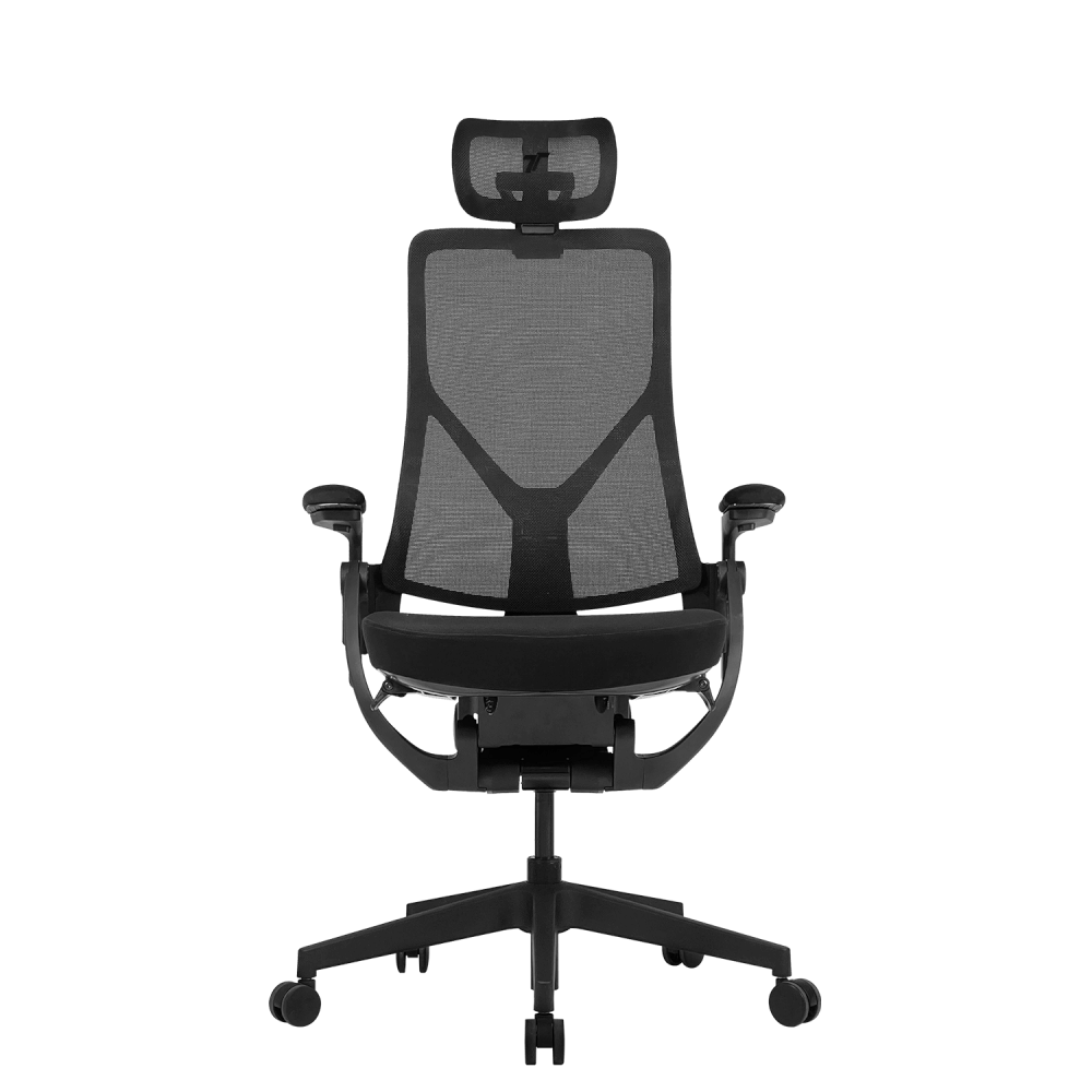 เก้าอี้ทำงาน TTRacing Aeroflex ผ้าตาข่าย Ergochair - Graphite Black_1