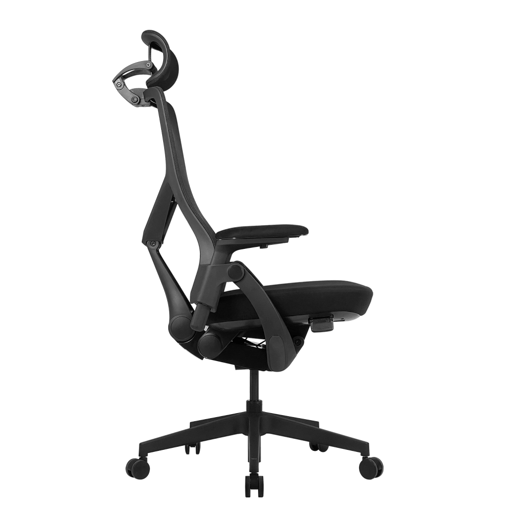 เก้าอี้ทำงาน TTRacing Aeroflex ผ้าตาข่าย Ergochair - Graphite Black_3