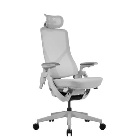 เก้าอี้ทำงาน TTRacing Aeroflex ผ้าตาข่าย Ergochair - Ashy Grey_0