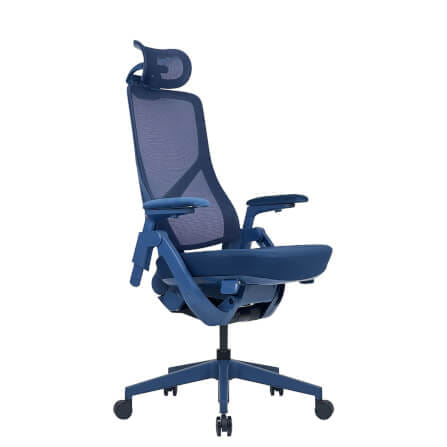 เก้าอี้ทำงาน TTRacing Aeroflex ผ้าตาข่าย Ergochair - Navy Blue_0