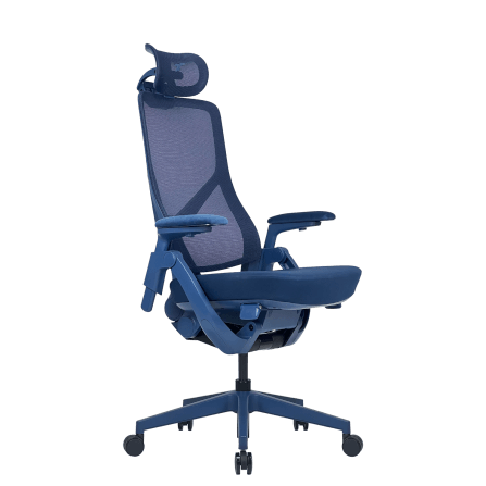 เก้าอี้ทำงาน TTRacing Aeroflex ผ้าตาข่าย Ergochair - Navy Blue_2