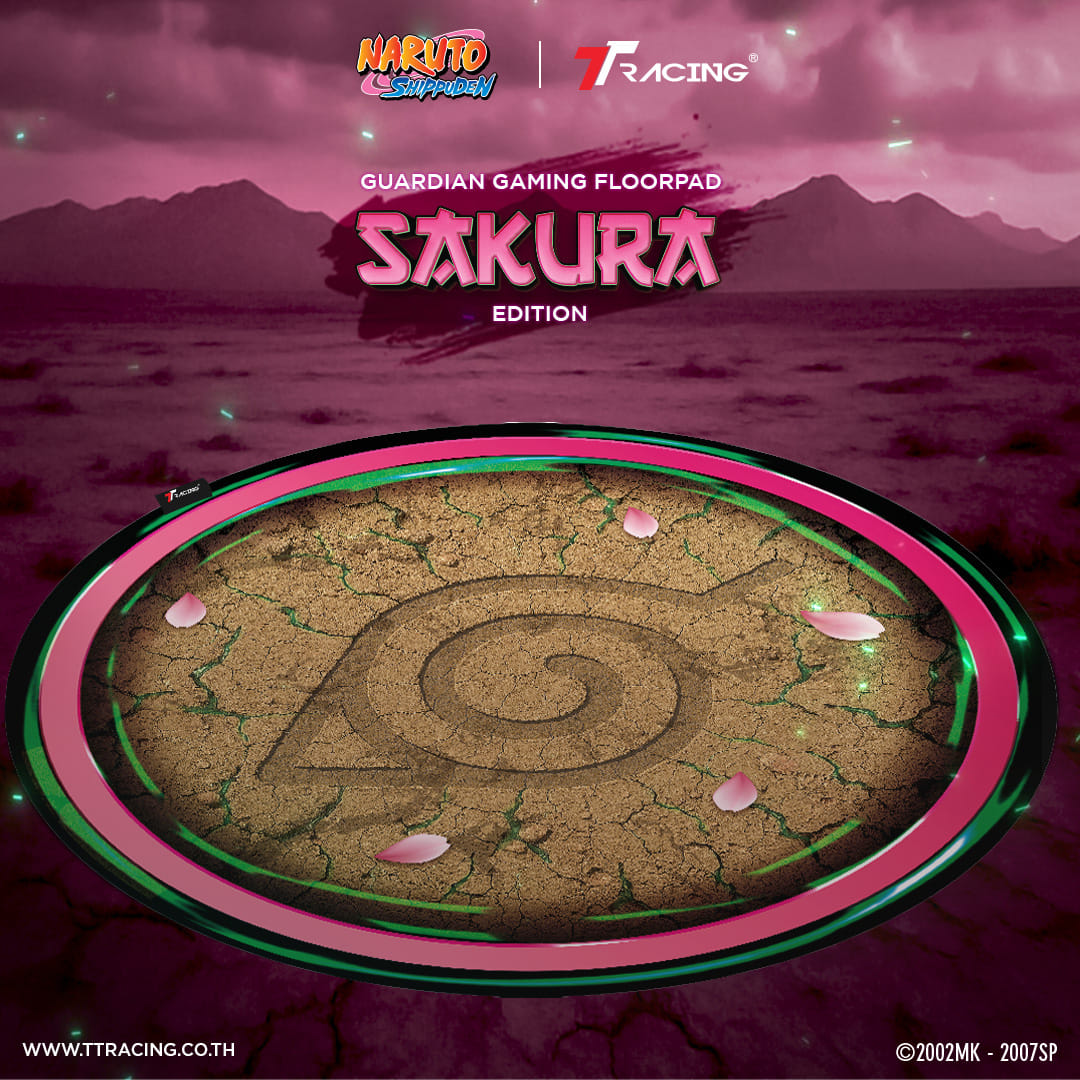 แผ่นรองพื้นเกมมิ่ง TTRACING GUARDIAN - SAKURA EDITION_1