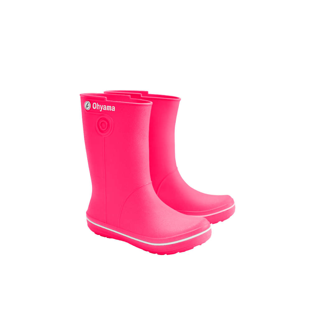 รองเท้าบูทถนอมเท้า OHYAMA รุ่น LADY สีสตรอว์เบอร์รี่ เบอร์ 11.5