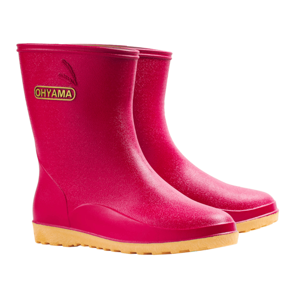 รองเท้าบูทถนอมเท้า OHYAMA รุ่น Slim สีชมพู เบอร์ 9.5_3