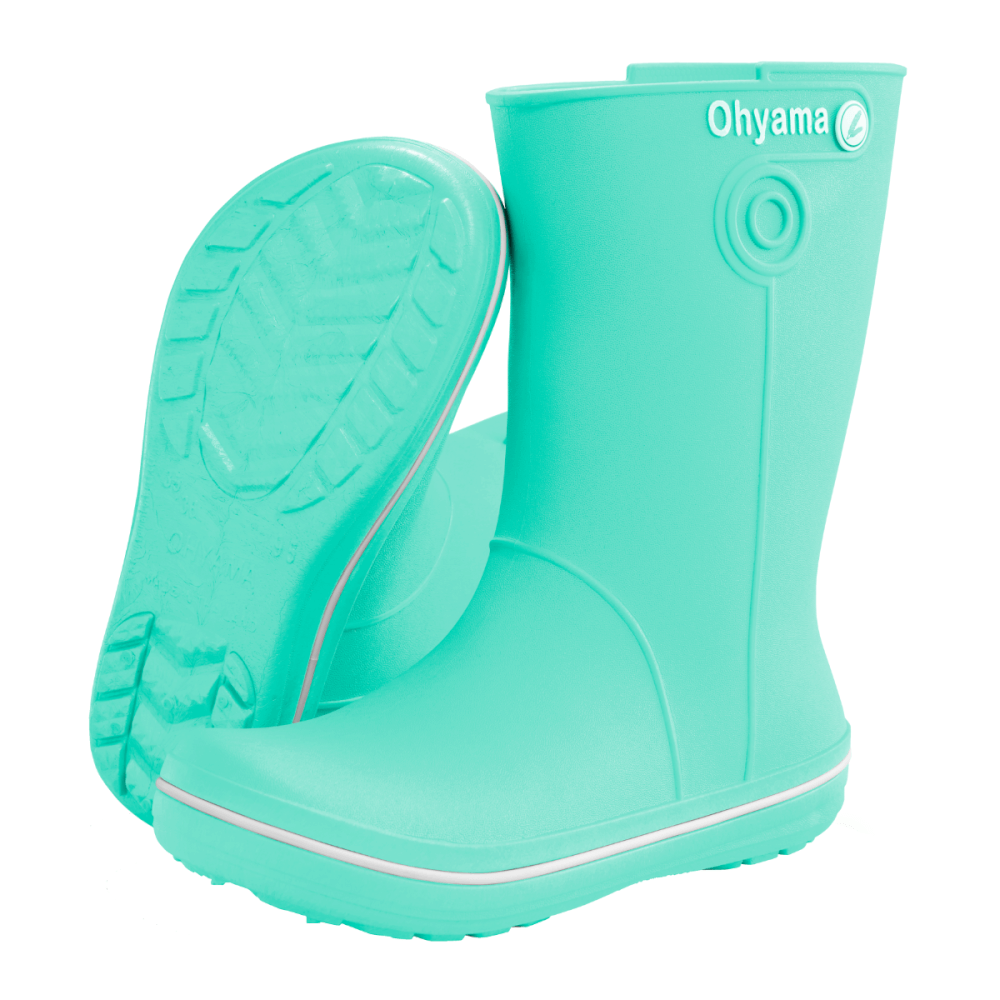 รองเท้าบูทถนอมเท้า OHYAMA รุ่น LADY สีมิ้นท์ เบอร์ 10.5_3