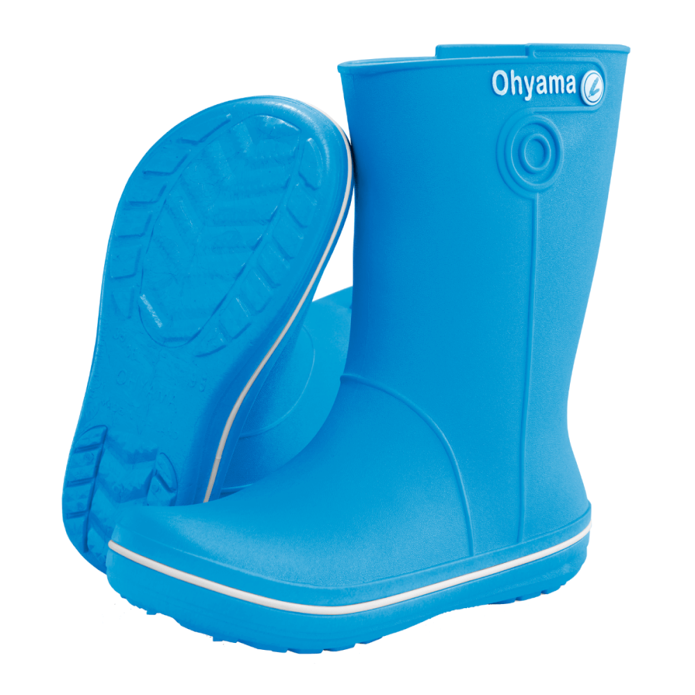 รองเท้าบูทถนอมเท้า OHYAMA รุ่น LADY สีบลูฮาวาย เบอร์ 9.5_3