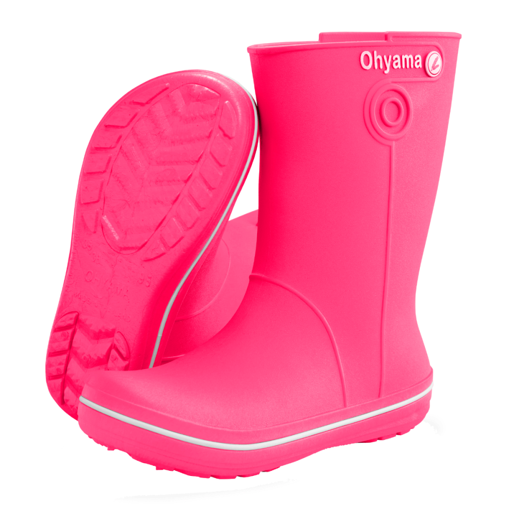 รองเท้าบูทถนอมเท้า OHYAMA รุ่น LADY สีสตรอว์เบอร์รี่ เบอร์ 11_3