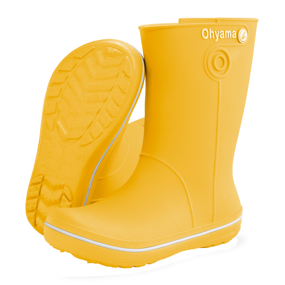 รองเท้าบูทถนอมเท้า OHYAMA รุ่น LADY สีเลม่อน เบอร์ 10.5_3