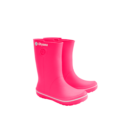 รองเท้าบูทถนอมเท้า OHYAMA รุ่น LADY สีสตรอว์เบอร์รี่ เบอร์ 11.5_1
